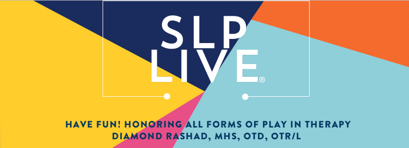 SLP Live Diamond Rashad for therapists 